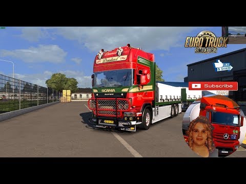 Euro Truck Simulator 2 (1.32) Scania Dunslund + Trailer 1.32.x by CyrusTheVirus + DLC's & Mods