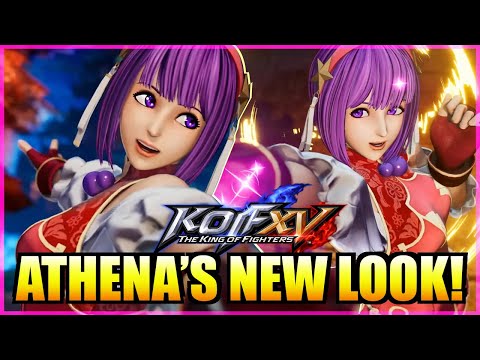 Athena's New Look & Team! KOF XV Trailer Reaction
