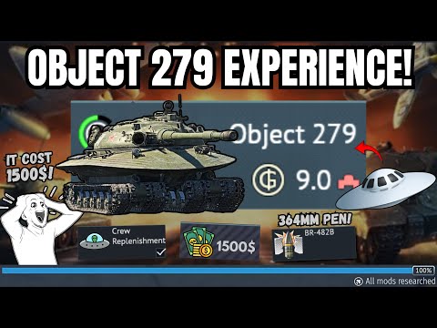 My First OBJECT 279 EXPERIENCE!🔥(RAREST TANK IN GAME) | When pixels cost as much as a real car...💀
