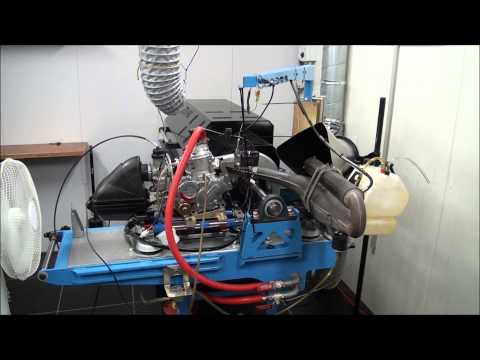 Rotax Max op de testbank