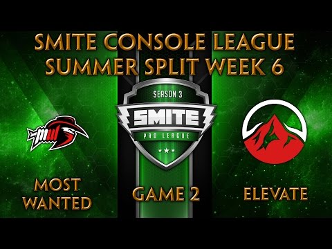 SCL Summer Split Week 6 - Most Wanted vs. Elevate (Game 2)
