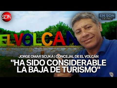 "EL VOLCÁN DEBERÍA SER MÁS CONSIDERADO" | JORGE OMAR SCUKA, CONCEJAL DE EL VOLCÁN en #ENSONDEPAZ
