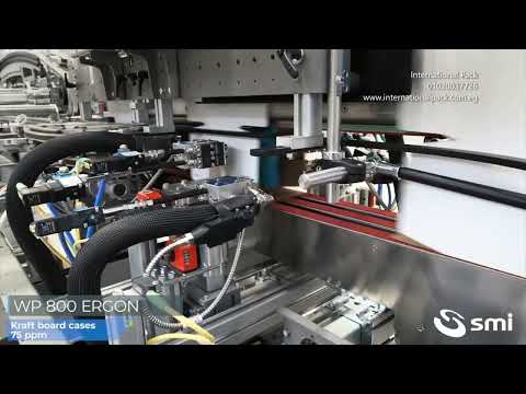 Wrap Around Case Packer from International Pack For Packaging Systems, WP 800 ERGON packer