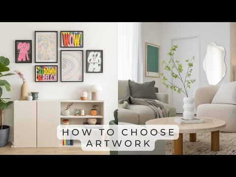 How To Choose Art For Your Home - Style, Sizing & Placement Tips + General Rules