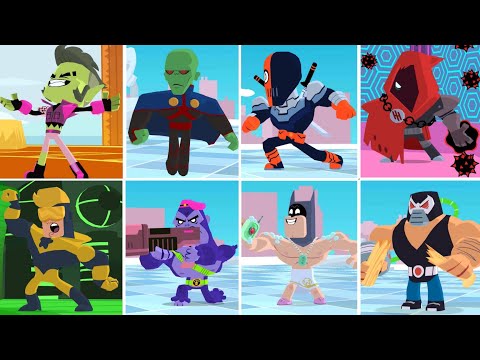 Teen Titans Go Figure (Teeny Titans Go 2) - All Bosses + Cutscenes