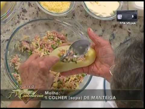 Palmirinha - Batata Recheada - Tv Culinária 2006