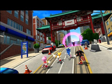 Sonic Forces Running Battle