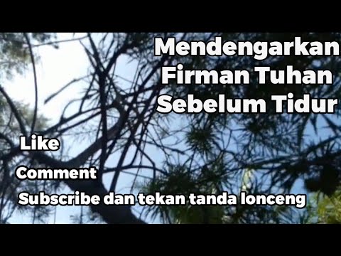 Firman Tuhan Menemani tidur (keajaiban terjadi dalam hidupmu)