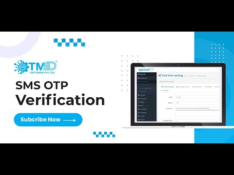 Send Login OTP,  Register,  Order Alert Using OpenCart SMS OTP Module