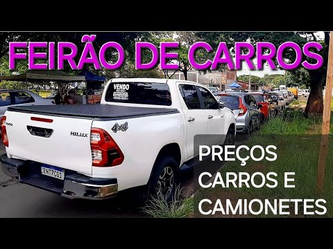 FEIRÃO DE CARROS E CAMIONETES EM GOIÂNIA PESQUISANDO PREÇOS E OFERTAS 10/12/2025