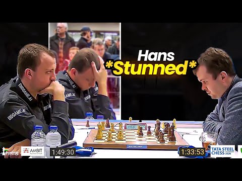Hans Niemann is absolutely stunned! | Just 16 moves | Niemann vs Fedoseev | Tata Steel Masters 2026