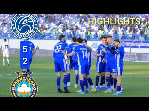 Navbahor - Paxtakor 5:2 | Super liga 2024| HIGHLIGHTS