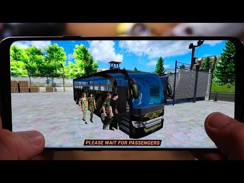 Army Bus Driver US Soldier Transport Duty 2019 - Android Gameplay 1080p