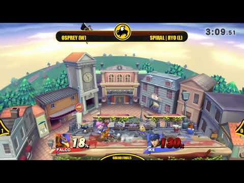 Blazin' Weekly #68 Smash 4 (Grands Finals): Osprey VS Spiral | Ryo