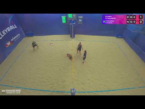 14:00 B.Isakov / D.Svyrydenko - D.Korobkov / V.Kushch | Winners Beach Volleyball