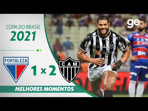 Gols e lances de Fortaleza x Atlético Mineiro