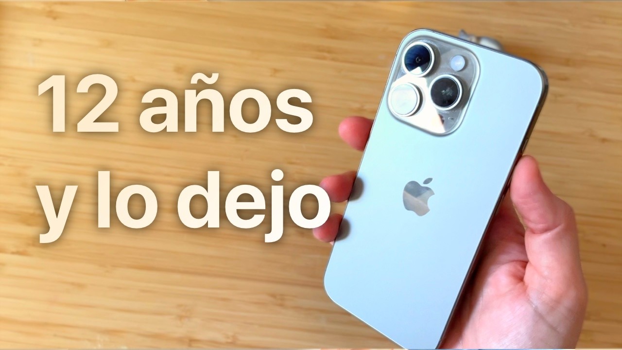 Después de 12 años dejo iPhone por este teléfono (no clickbait)