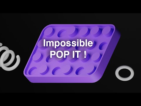 Pop It 3D - Antistress Fidget
