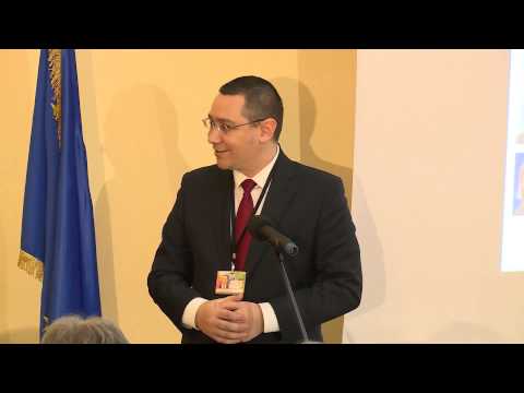 Victor Ponta, la primirea legitimatiei de italofon: Come si dice axa