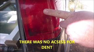 02 BUICK RENDEZVOUS TAIL LIGHT REMOVAL & FIXING WATER BUILD UP
