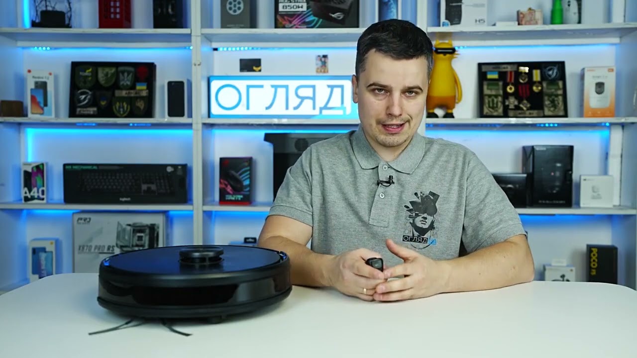 Робот-пилосос ECOVACS DEEBOT OZMO Y1 Pro Black video preview