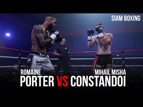 Romaine Porter vs Mihail Constandoi - K1 WRSA World Title 65kg