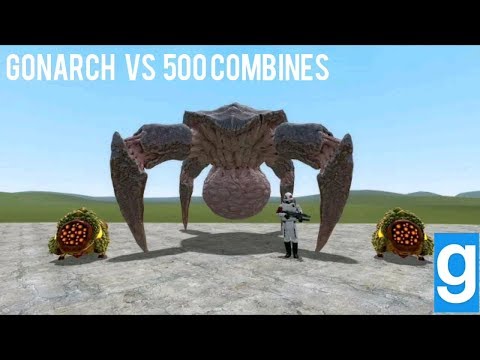 Gonarch VS 500 Combines De Elite!! λ
