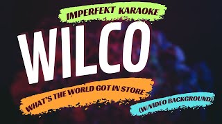 Wilco karaoke - What&#39;s The World Got In Store (w/video background)