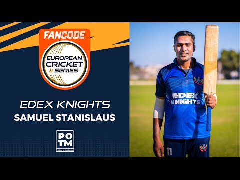 POTM: S.Stanislaus - Match 31 - EDK vs SWU | Highlights | FanCode ECS Malta, 2022 Day 8 | ECS22.657