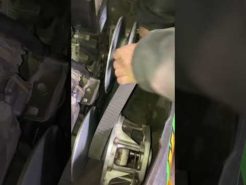 How to remove and install the belt on 06 Arctic cats and older
