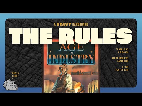 Age of Industry - Japan - 4-player - The Rules (only) by Heavy Cardboard
