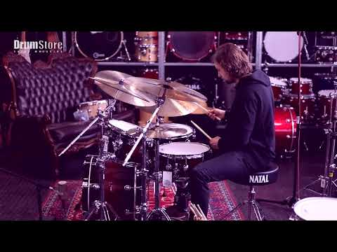 Spizz Cymbals test + Natal Cafe Racer Jazz