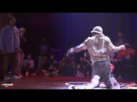 Nebz Vs Free - Footwork Top 8 - Massive Monkees Day 2021 - B-Boy Network