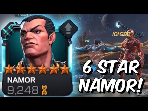 6 Star Namor Level Up & Gameplay - Beyond God Tier Burst - Marvel Contest of Champions