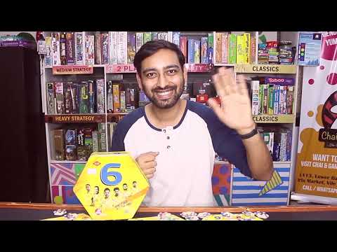 Kaadoo 6-csk-cricket match board game-proudly made in india,...