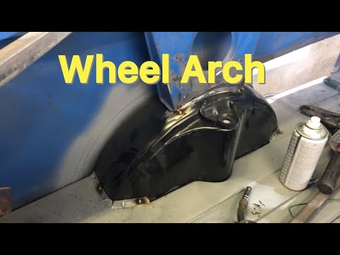 Classic Mini Pickup Restoration Ep44 - Rear Wheel Arch