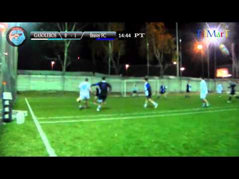 GASOLEROS 1 vs 1  FITSROY FC  -  4 fecha - Torneos TIFA - 23/08/2015
