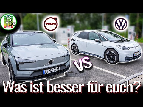 Volvo EX30 Vergleich zum VW Id.3