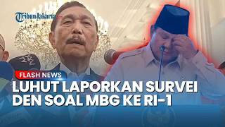 Dibahas di Istana! Luhut Ungkap Hasil Survei MBG di 800 titik Klaim Ada Dampak Positif