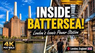 Battersea Power Station Inside & Out | 4K POV Walking Tour | London