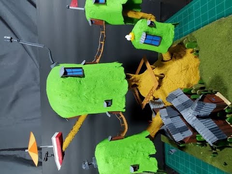 Crafting the Adventure Time Treehouse