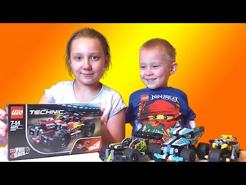 Лего техник 42073 - Красный гоночный автомобиль / Lego Technic 42073