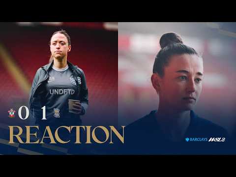 Hear reactions from Birmingham City Women Head Coach Amy Merricks and defender Rebecca McKenna after their 1-0 victory over Southampton in the Barclays Women's Super League 2. SUBSCRIBE to our official YouTube channel so you never miss another video | https://www.youtube.com/@BCFC?sub_confirmation=1