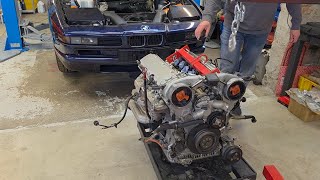 850 CSi Kolbenfresser Motor läuft nach einem Jahr wieder, Alpina B3 3,3 E46 Kopfschraube abgerissen