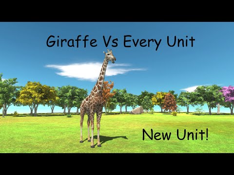 Giraffe Vs Every Unit ARBS |Animal Revolt Battle Simulator [Who Is The Strongest]