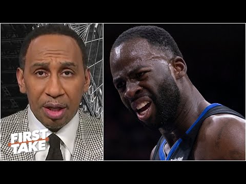 斯蒂芬-A.迴應德雷蒙德-格林呼籲NBA的雙重標準|First Take。 (Stephen A. reacts to Draymond Green calling out the NBA for double standards | First Take)