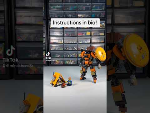 Lego Mech Suit Moc - Yukon #lego #moc #robot #cyberpunk #mech #tiktok #titanfall #