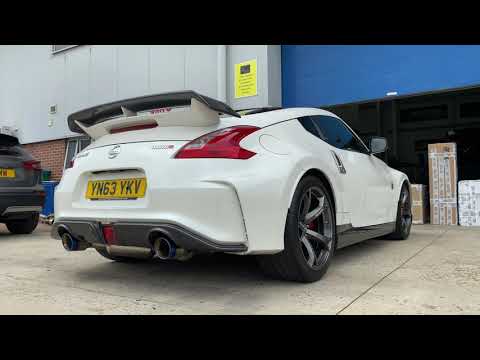 370z Injen Dual 60mm SS Cat-Back Exhaust Resonated + 370z TORQEN High Flow Cats