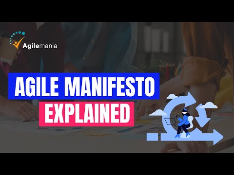 Agile Manifesto Explained | 4 Agile values | Agile Values Explained | Agilemania