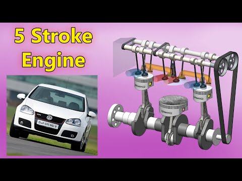 The 5 stroke engine with water injection // Tested in Golf MK5 🤯